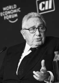 Kissinger sorgt für Streit zwischen Uni und Studierendenparlament. Foto: Norbert Schiller