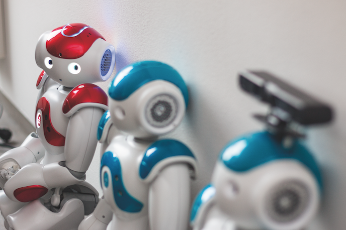 Humanoider Roboter Nao (Foto: Alexander Grantl / AKUT)